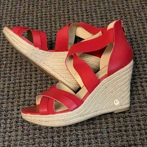 Red wedges - Liz Claiborne